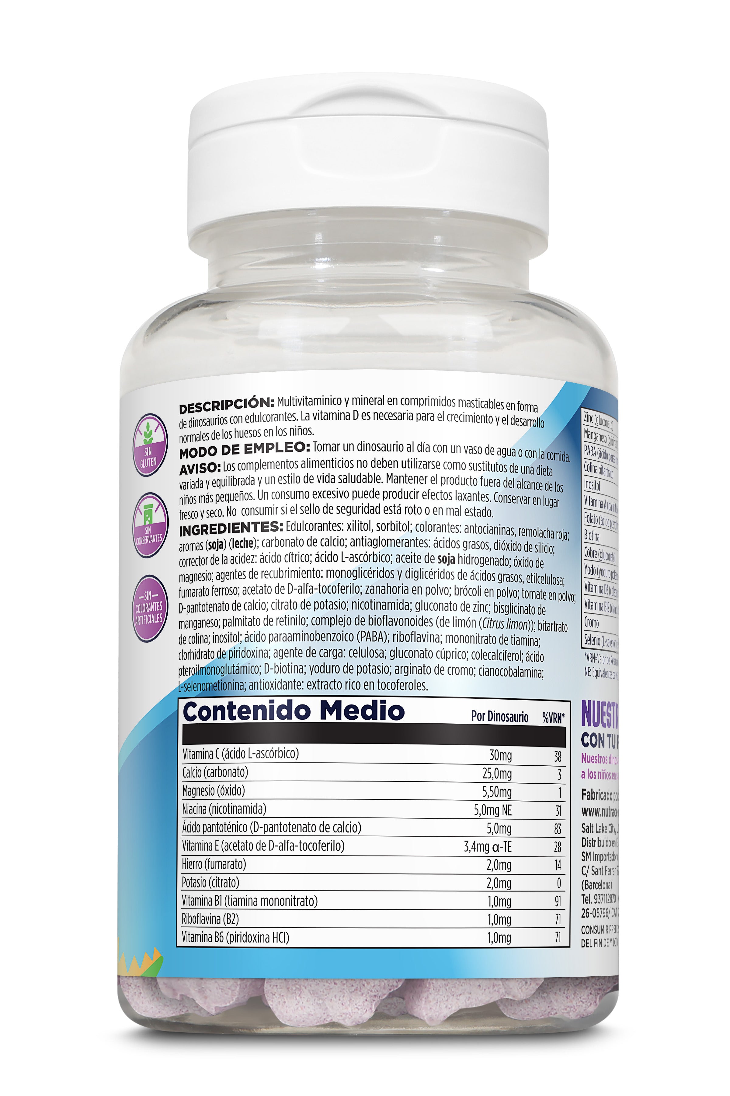 MULTISAURUS - 60 DINOSAURIOS MASTICABLES