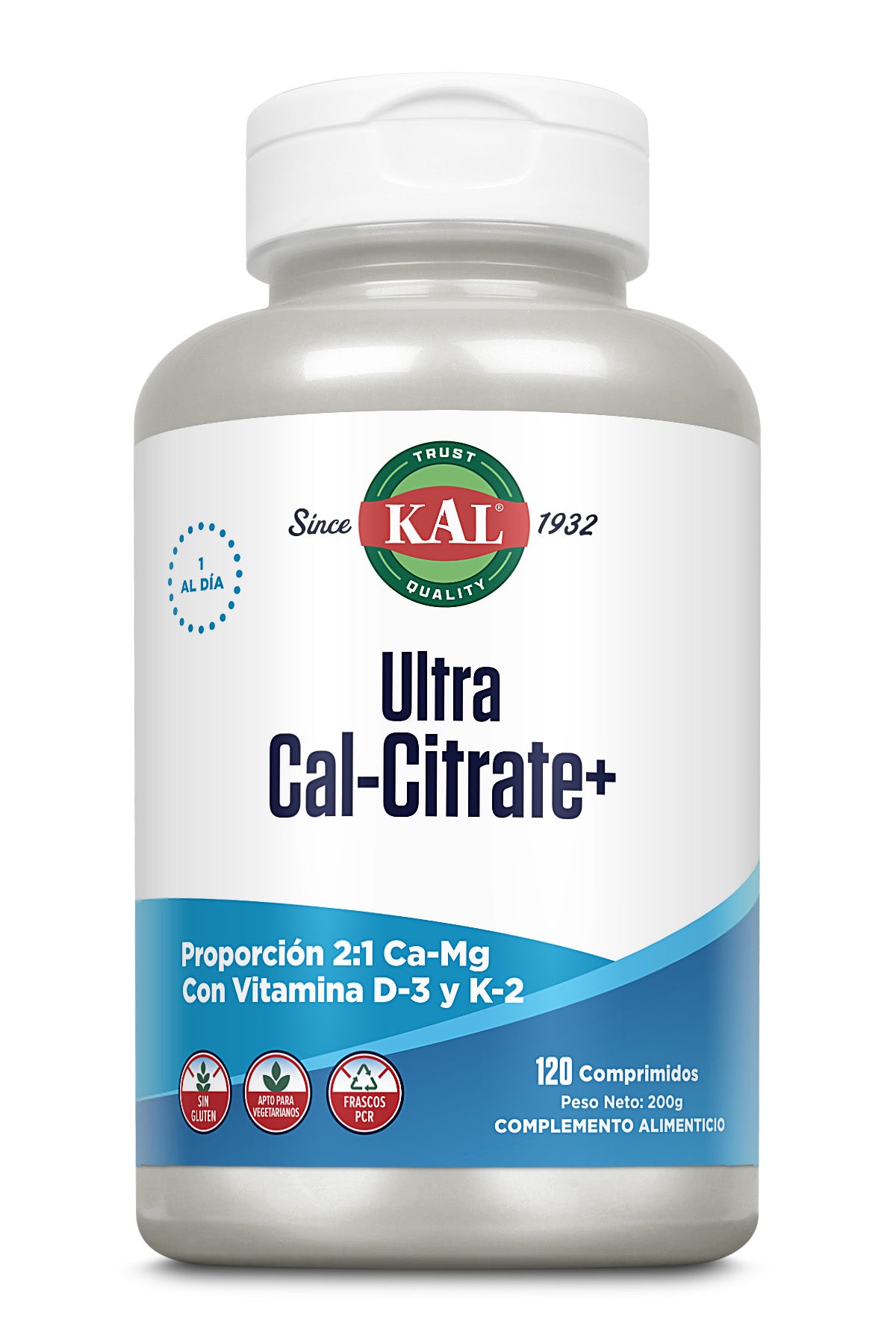 Ultra Cal Plus ULTRA CAL-CITRATE - 120 COMPRIMIDOS – Solaray