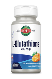 L-GLUTATION 25MG - 90COMPRIMIDOS SUBLINGUALES SABOR NARANJA