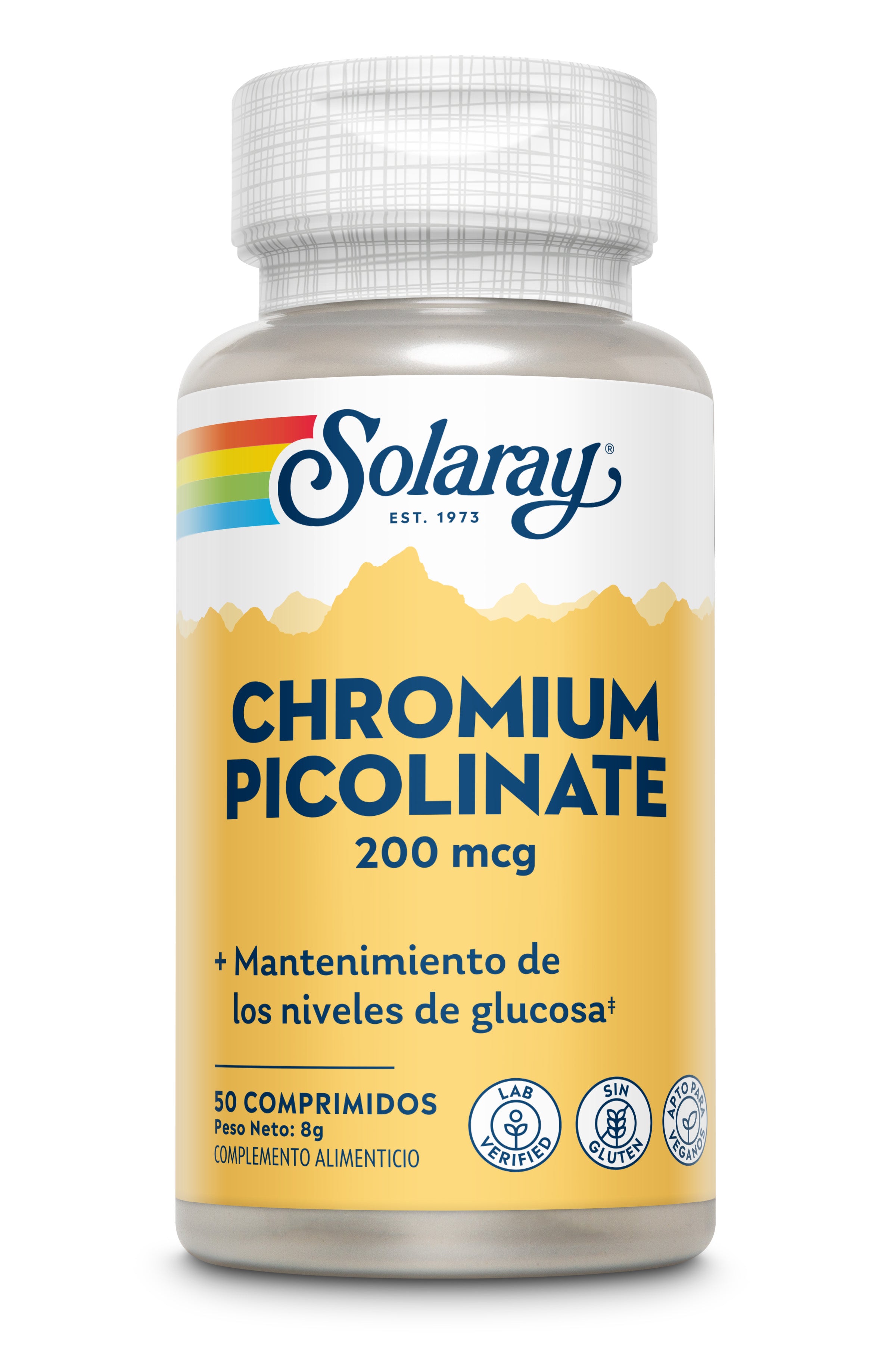 CROMO PICOLINATO 200 MCG - 50 COMPRIMIDOS