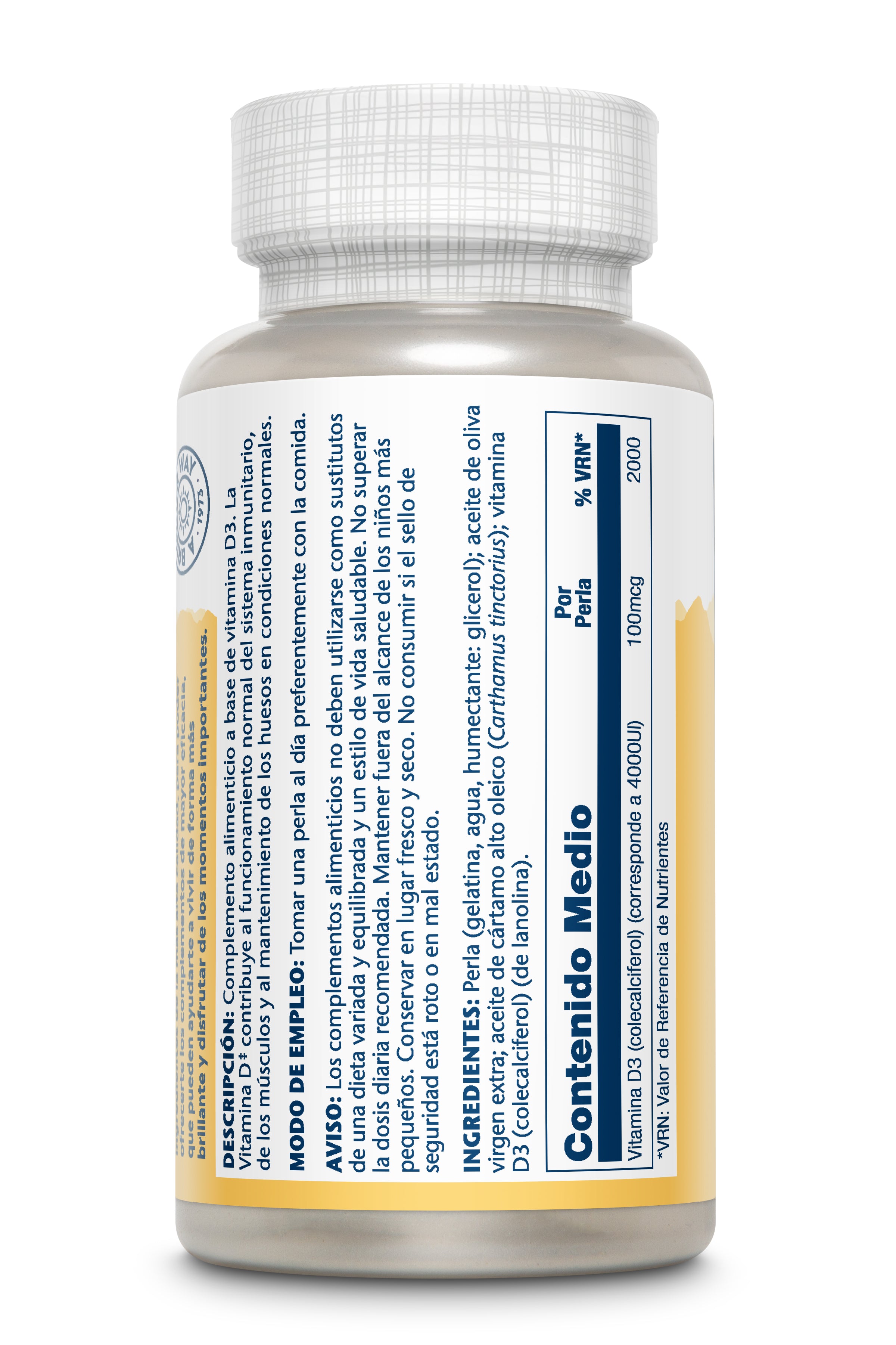 SUPER D3 - 4000 UI - 100 PERLAS