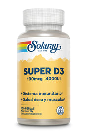 SUPER D3 - 4000 UI - 100 PERLAS