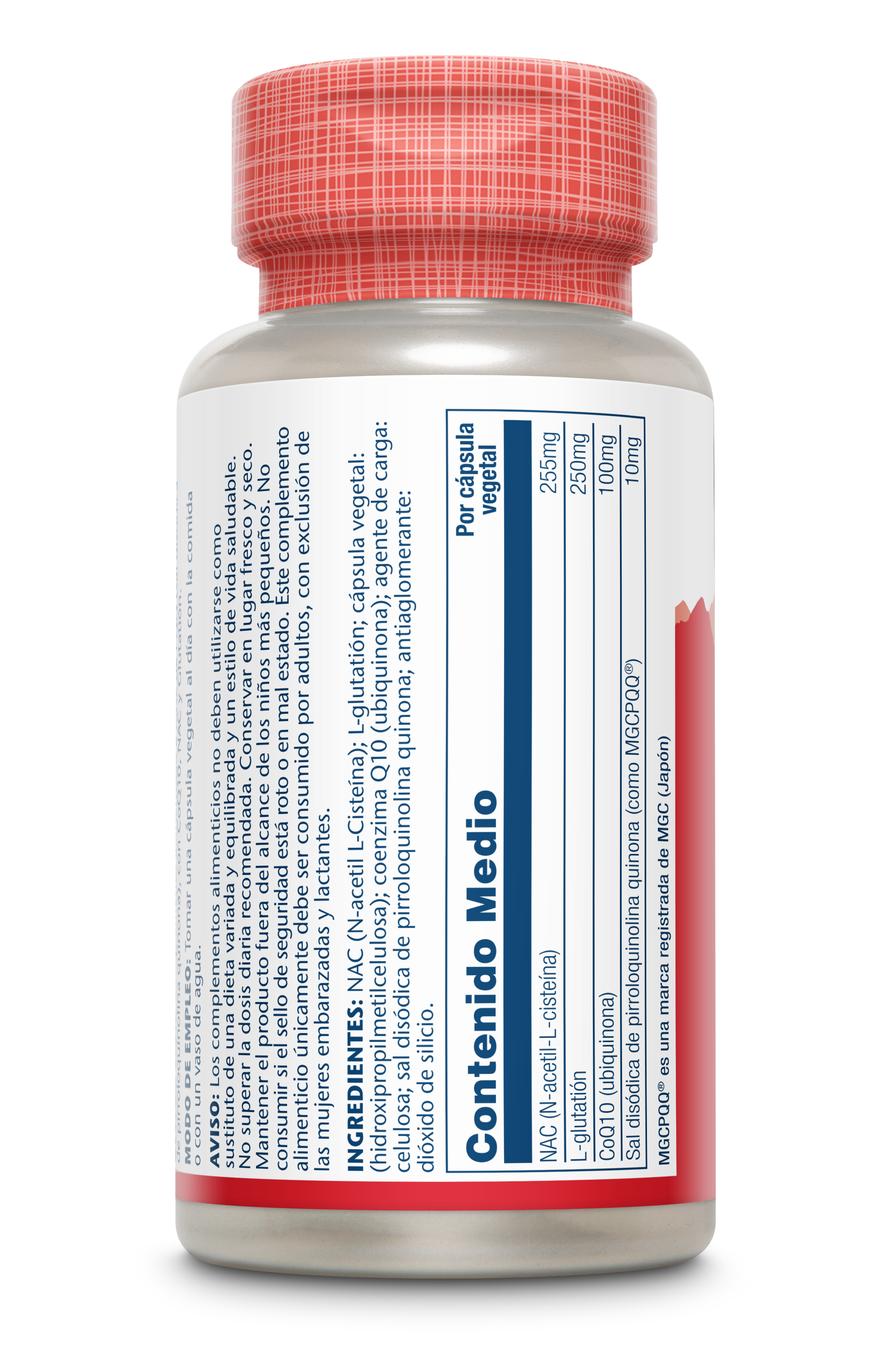 PQQ & CoQ10, Glutathione & NAC - 30 VEGCAPS