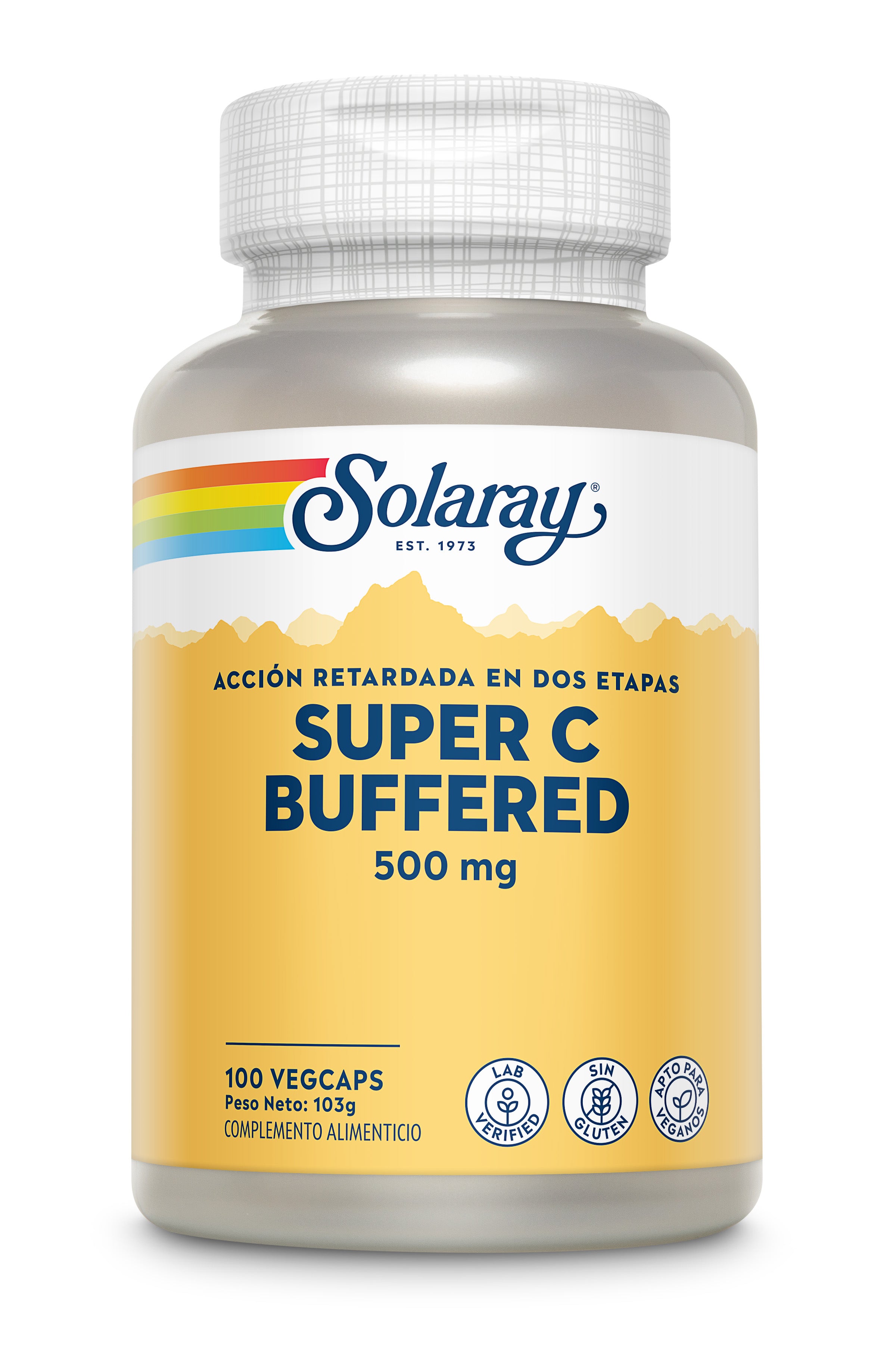 SUPER  VITAMINA C BUFFERED - 100 VEGCAPS