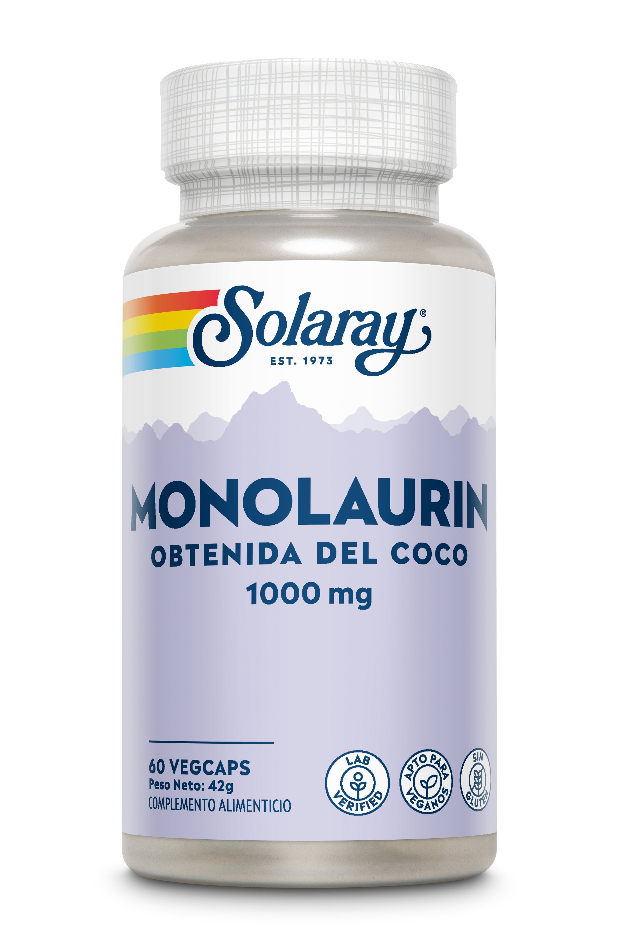 MONOLAURIN 500 MG - 60 VEGCAPS