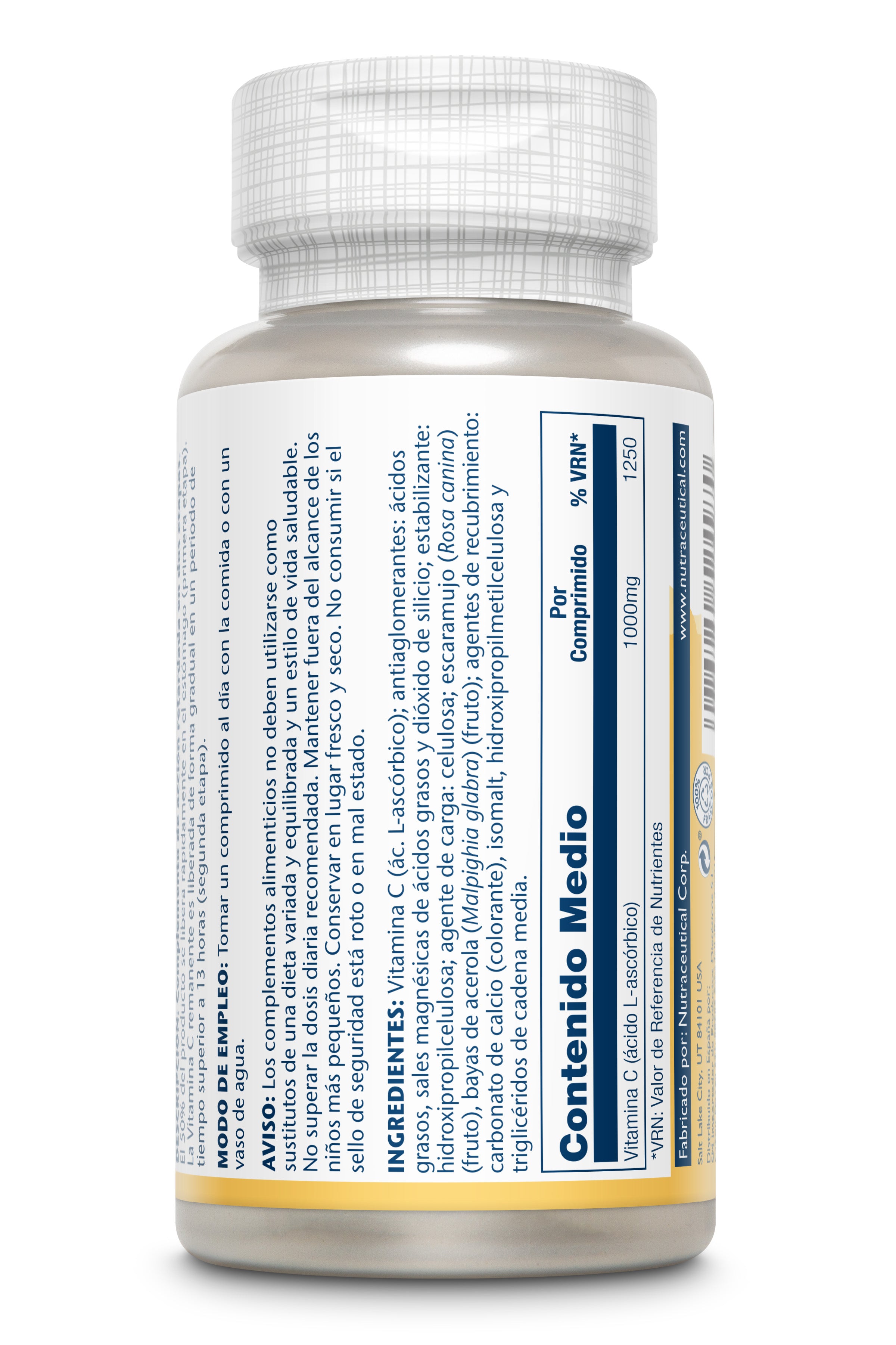 VITAMINA C 1000 MG - 30 & 100 COMPRIMIDOS