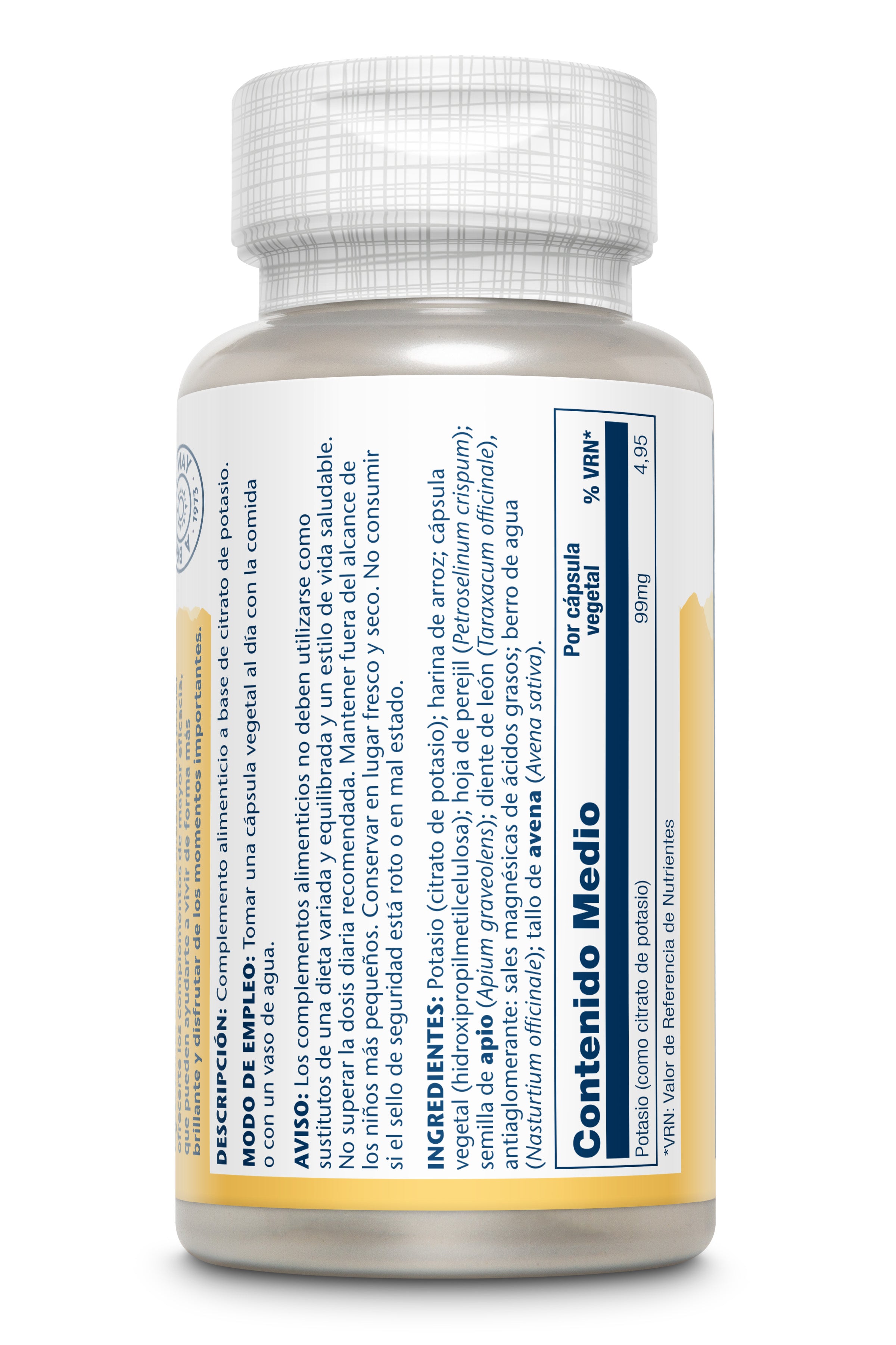 POTASIO CITRATO  99 MG - 60 VEGCAPS