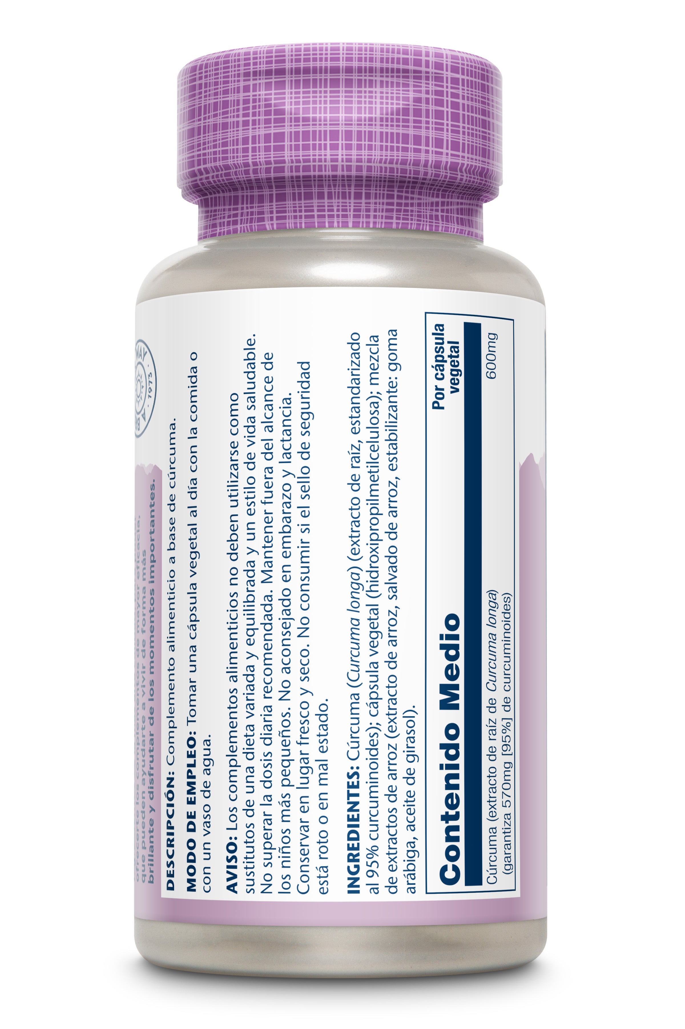 TURMERIC ONE DAILY - 30 VEGCAPS