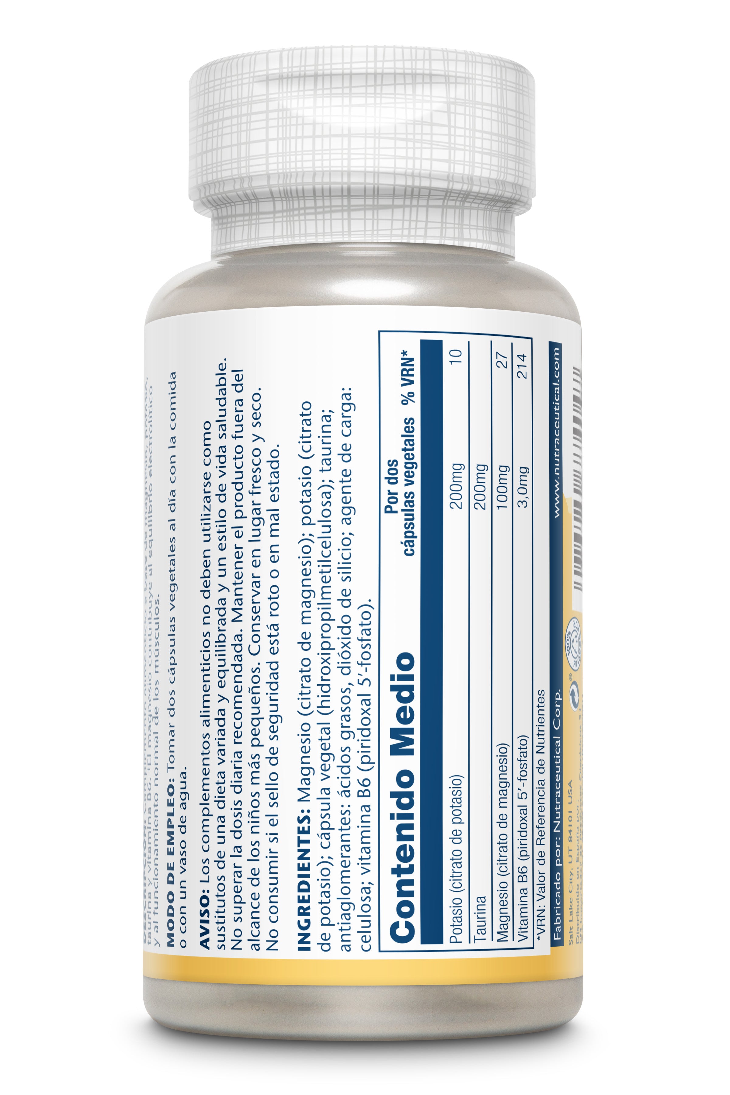 MAGNESIO & POTASIO - 60 VEGCAPS