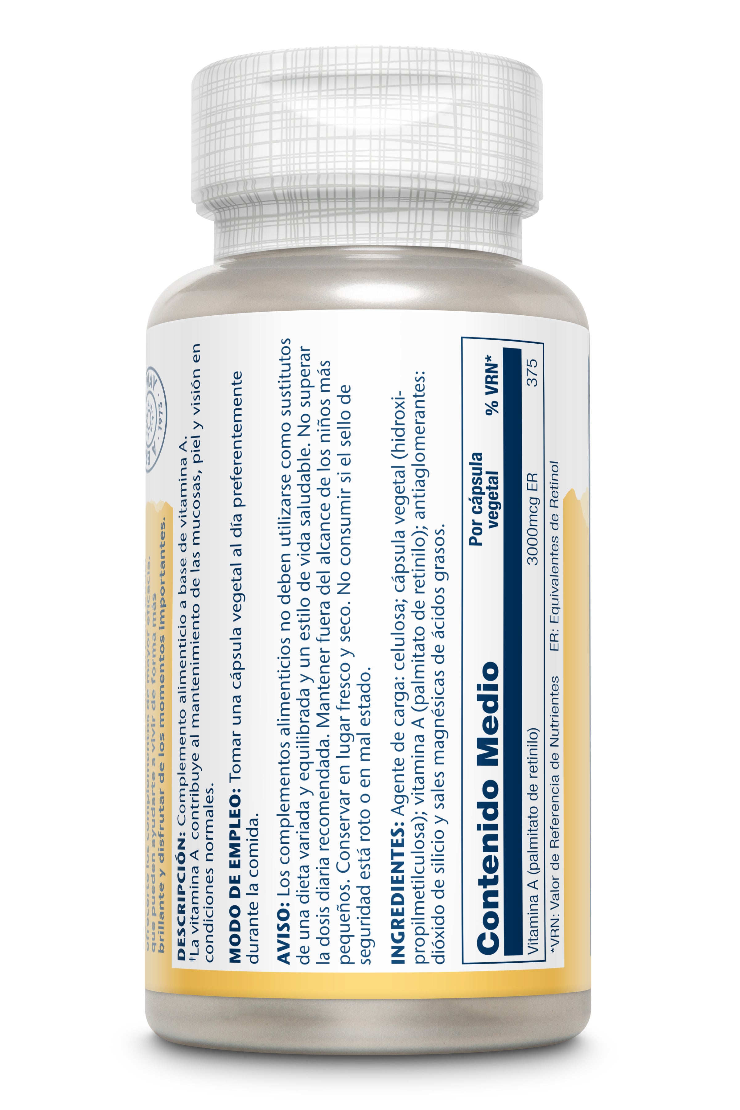 VITAMINA A  - 60 VEGCAPS