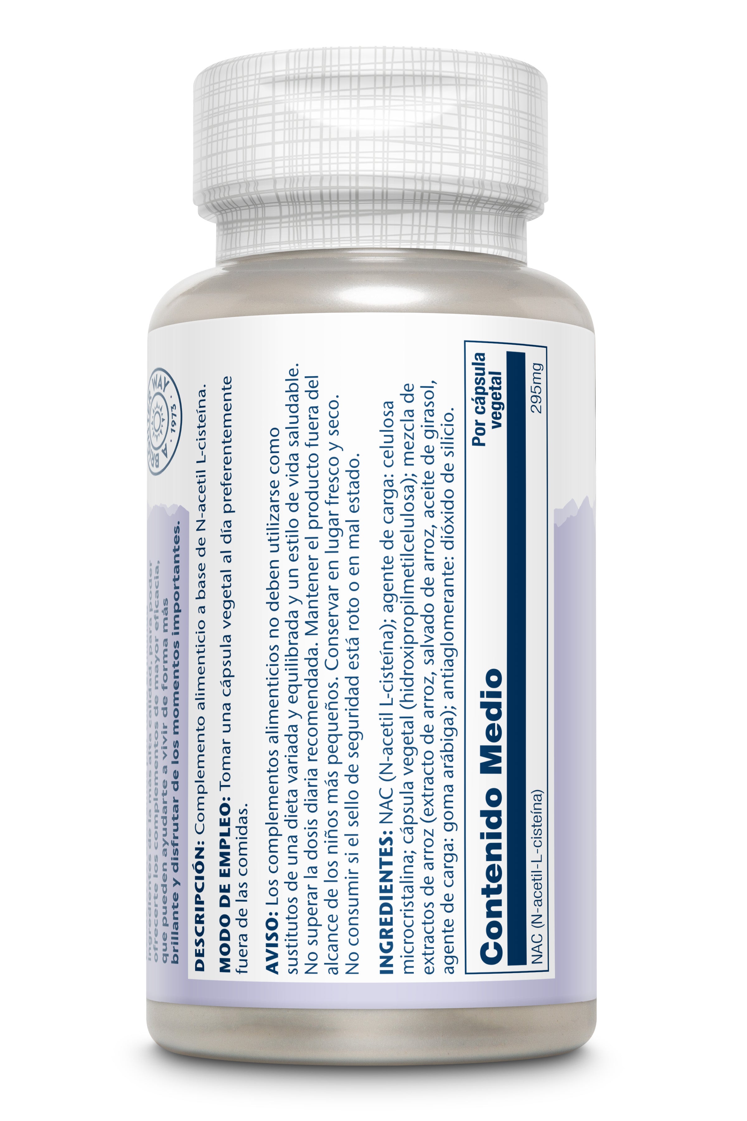 NAC - 295 MG - 60 VEGCAPS
