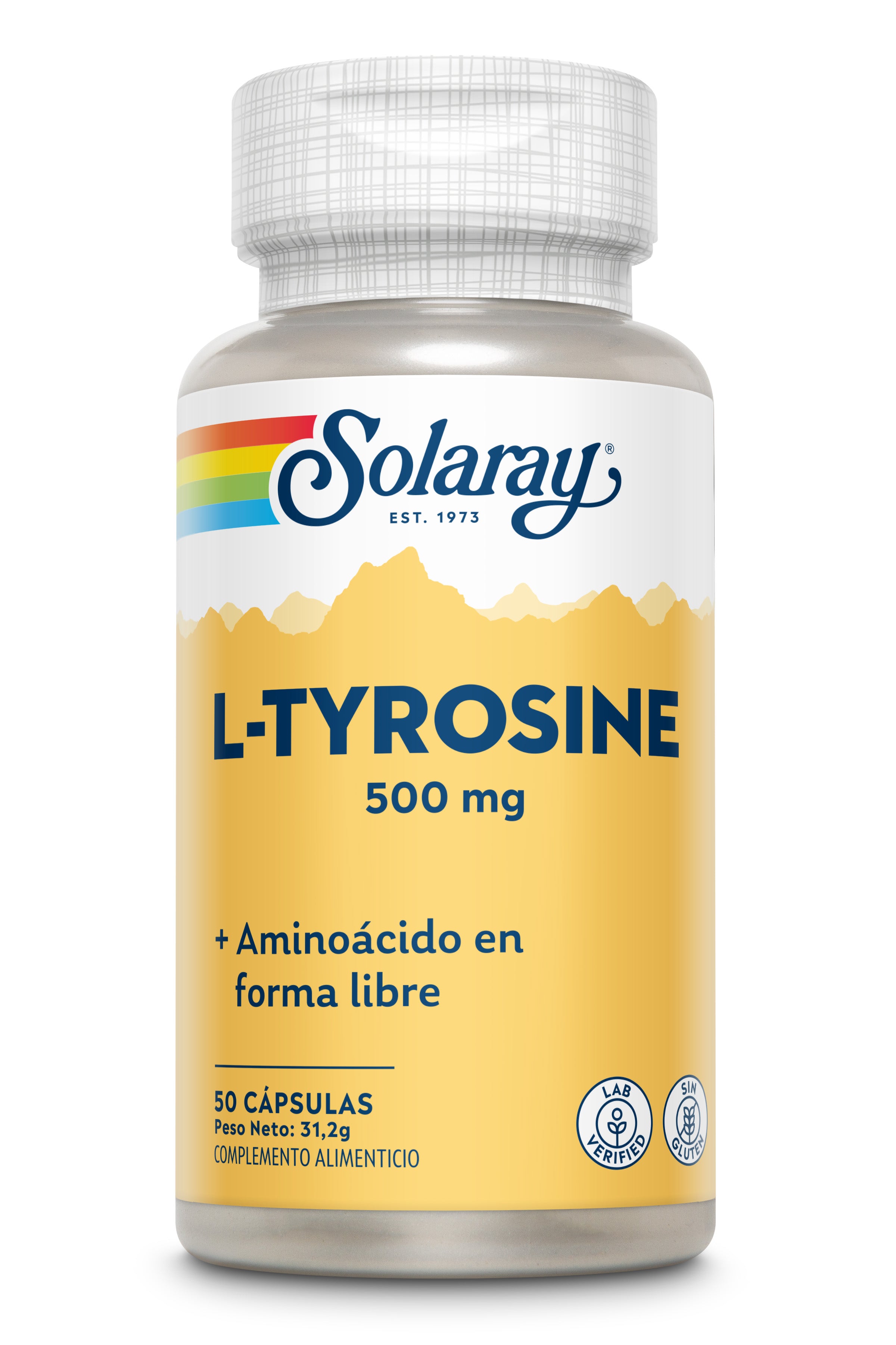 L-TYROSINA - 50 VEGCAPS