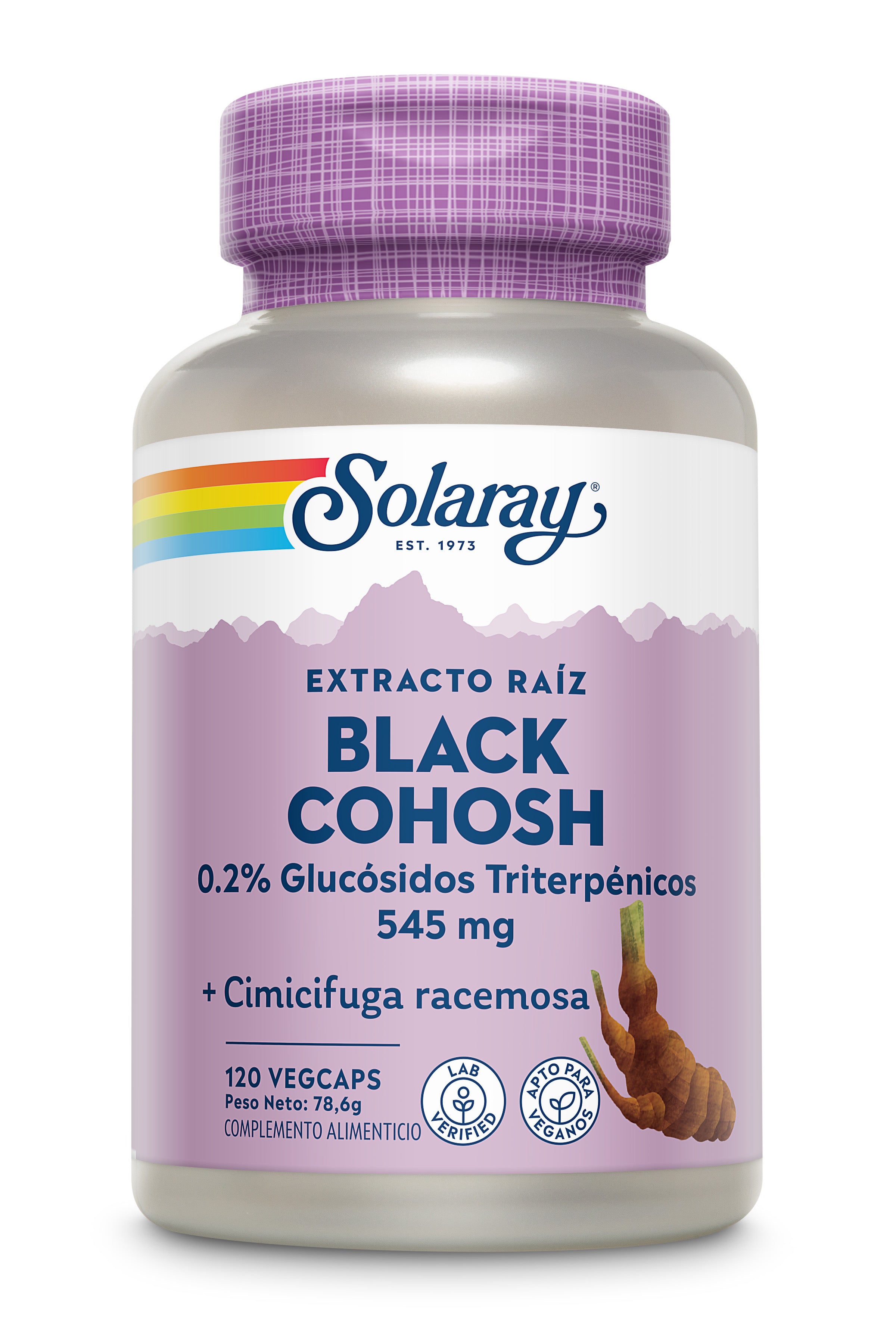 BLACK COHOSH (CIMICIFUGA) - 120 VEGCAPS