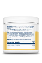 POLVO L-GLUTAMINE - 300 G. SABOR NEUTRO