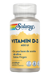 VITAMIN D3 400UI - 120 PERLAS (ES)