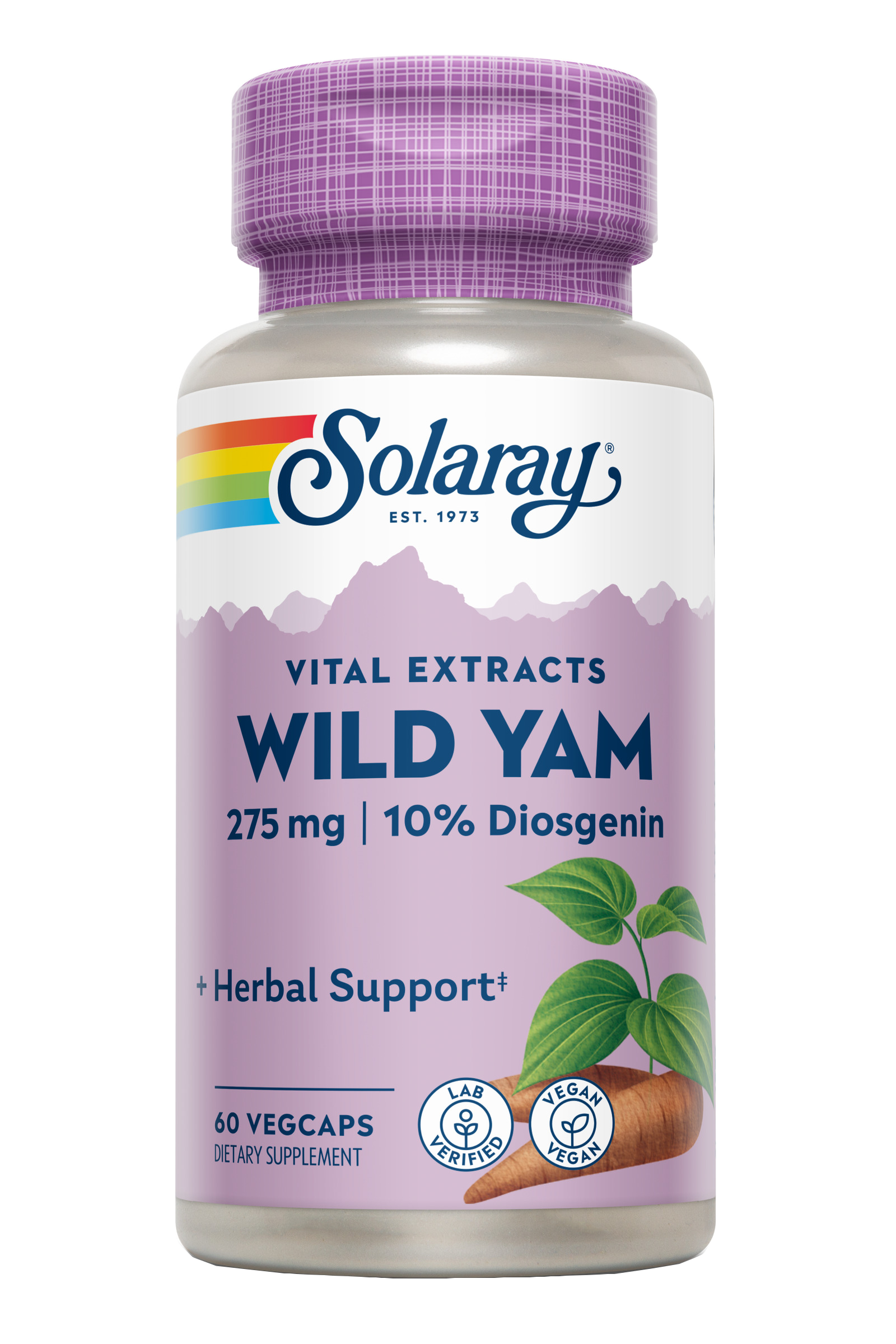 WILD YAM - 60 VEGCAPS