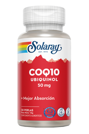 UBIQUINOL CoQ10 50MG - 30 PERLAS