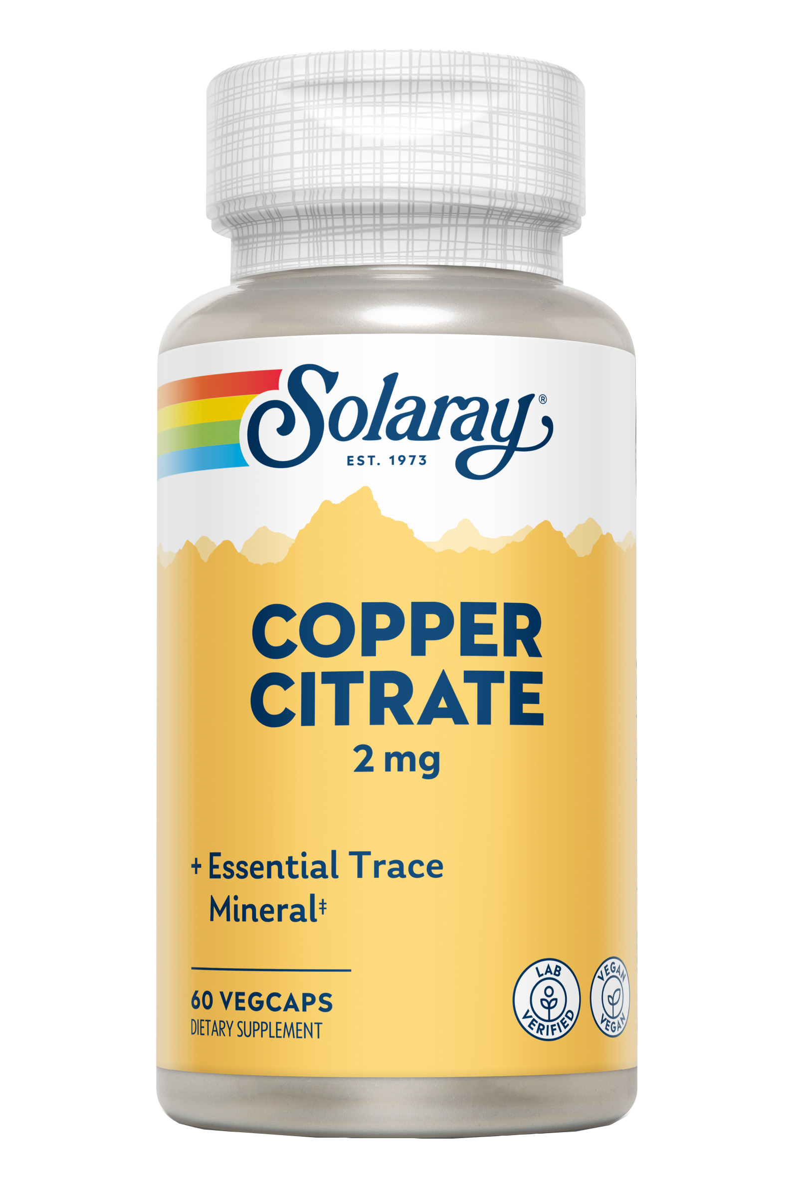 COBRE CITRATO 2 MG - 60 VEGCAPS