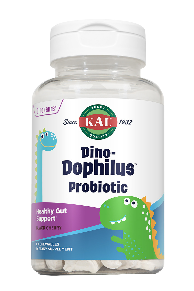 DINODOPHILUS - 60 DINOS MASTICABLES (SABOR CEREZA)