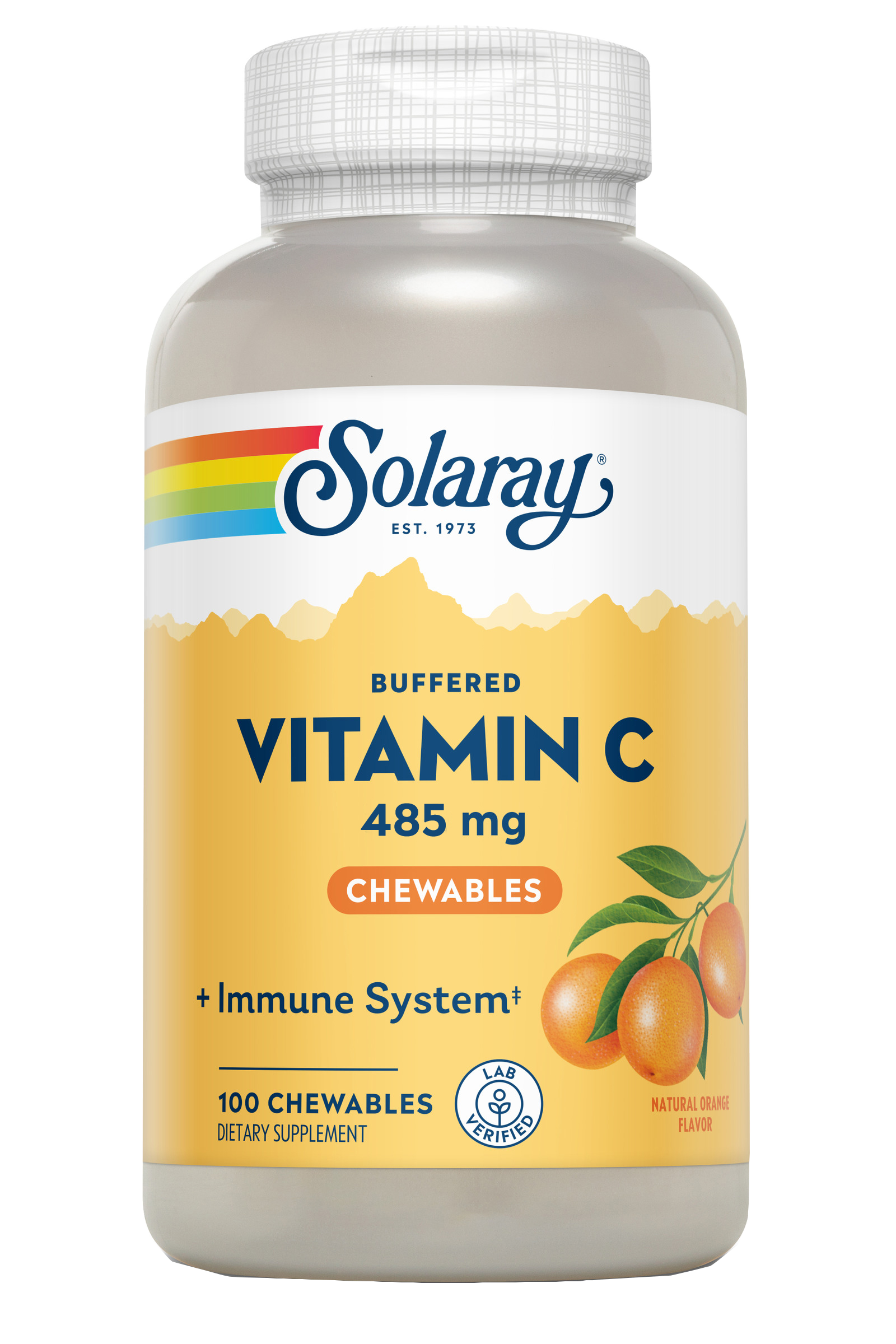 VITAMINA C - 100 COMPRIMIDOS MASTICABLES DE NARANJA