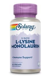 L-LYSINE & MONOLAURIN - 60 VEGCAPS