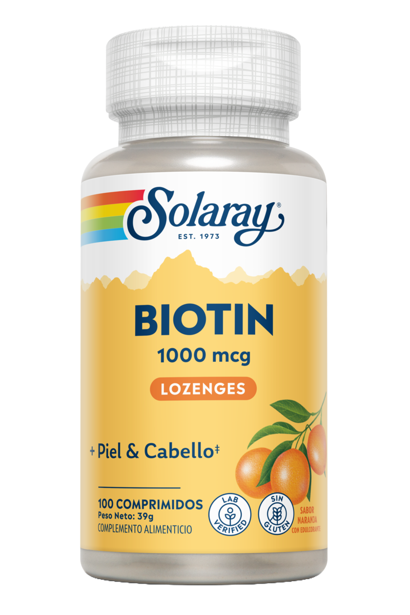 BIOTINA  - 100 COMPRIMIDOS SUBLINGUALES