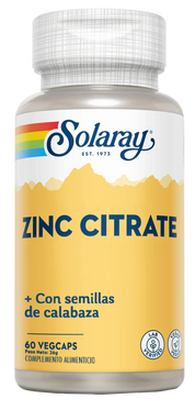 ZINC CON SEMILLAS DE CALABAZA - 60 VEGCAPS