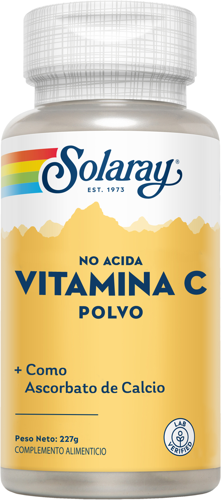 VITAMINA C EN POLVO - NO ACIDA - 227 GR