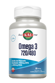KAL OMEGA 3 720/480 - 60 PERLAS(ES)