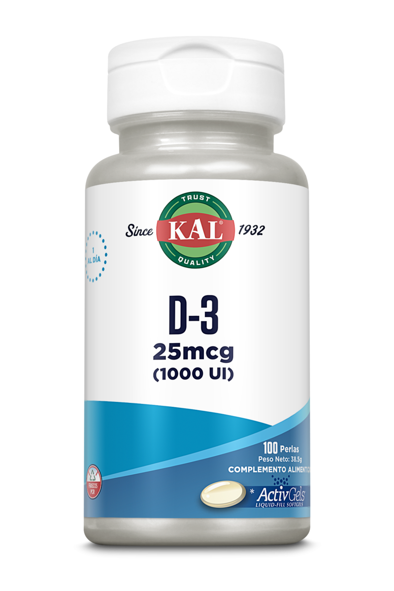 VITAMINA D3 - 100 PERLAS ACTIVGEL