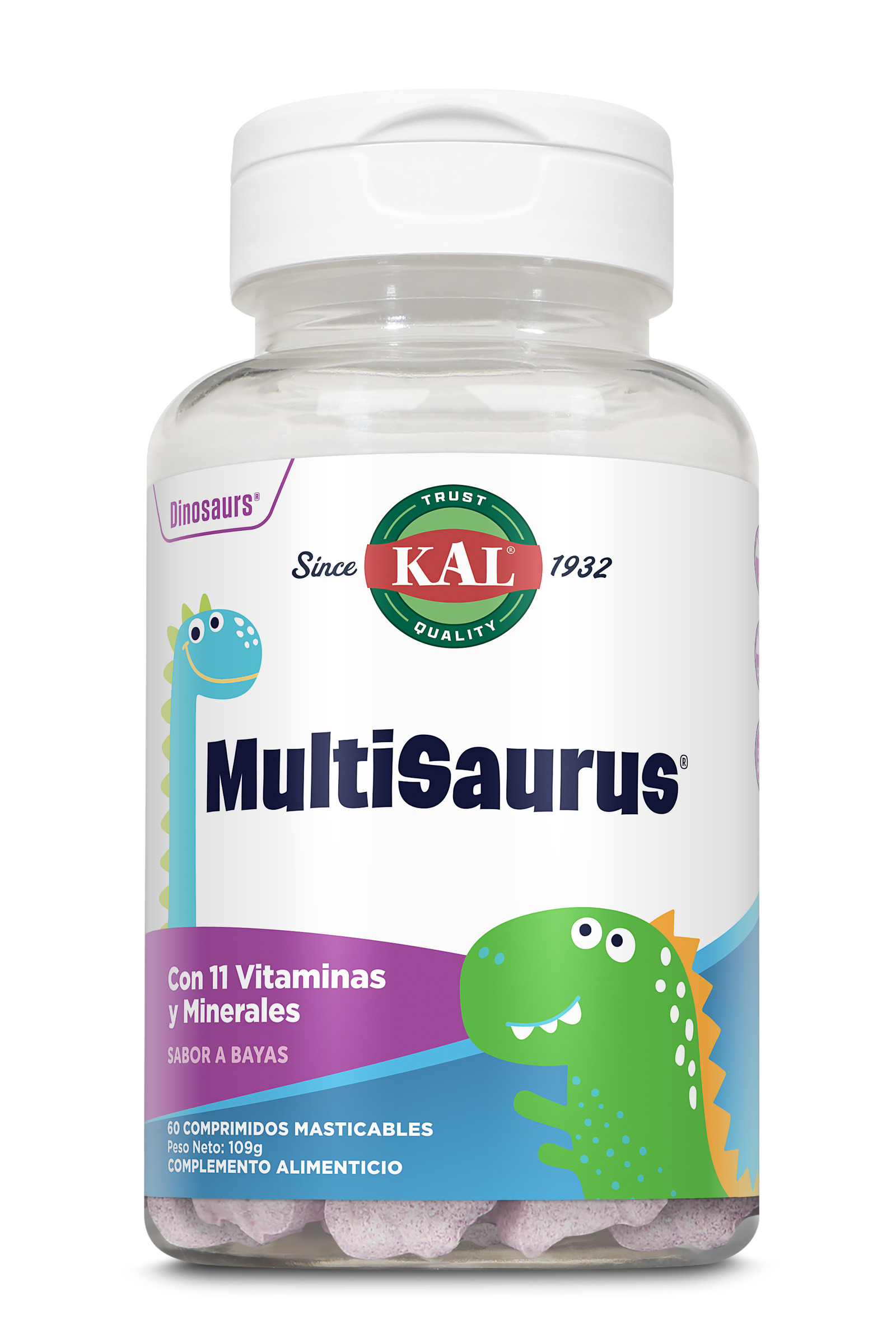 MULTISAURUS - 60 DINOSAURIOS MASTICABLES