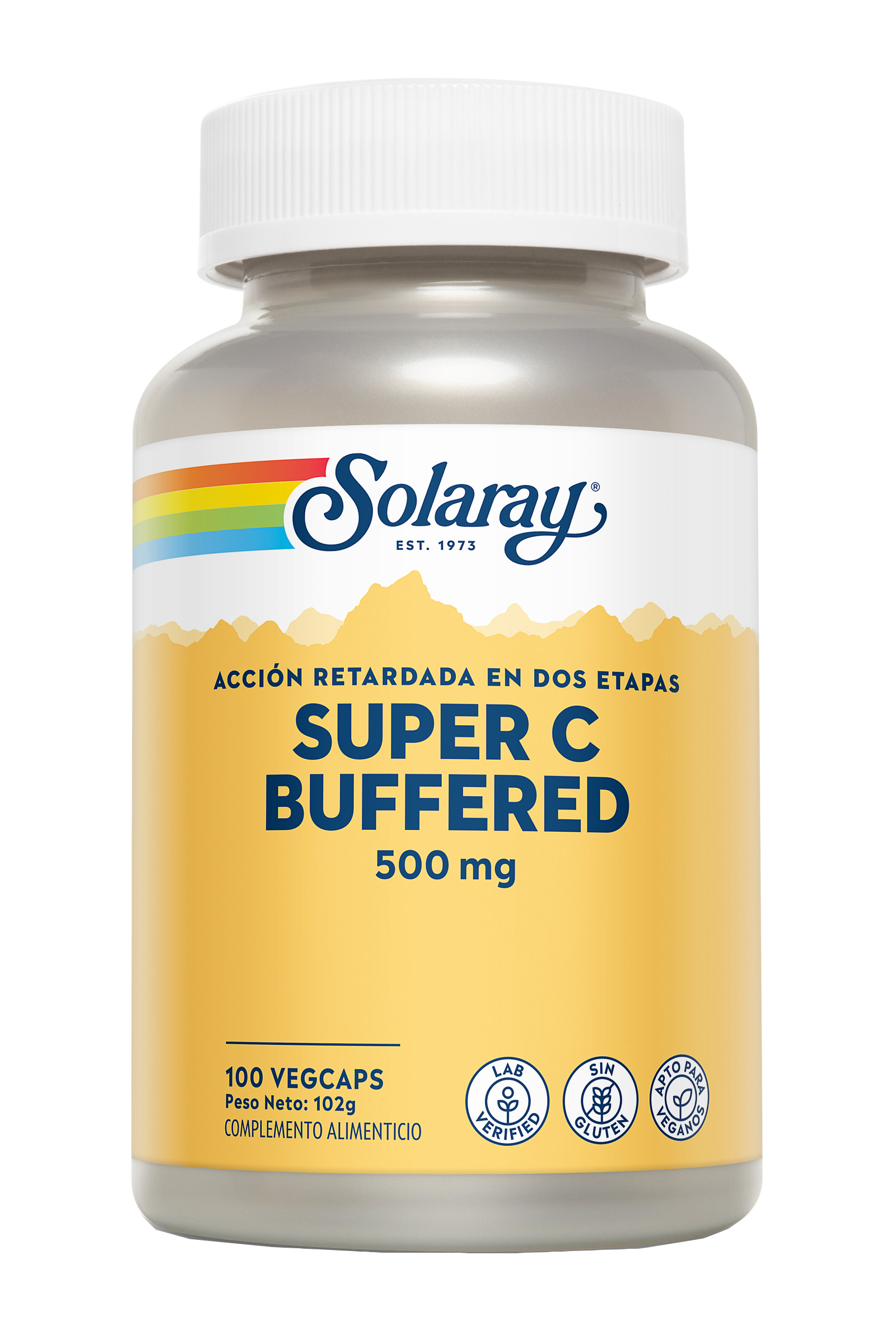 SUPER  VITAMINA C ACCIÓN RETARD- 100 VEGCAPS