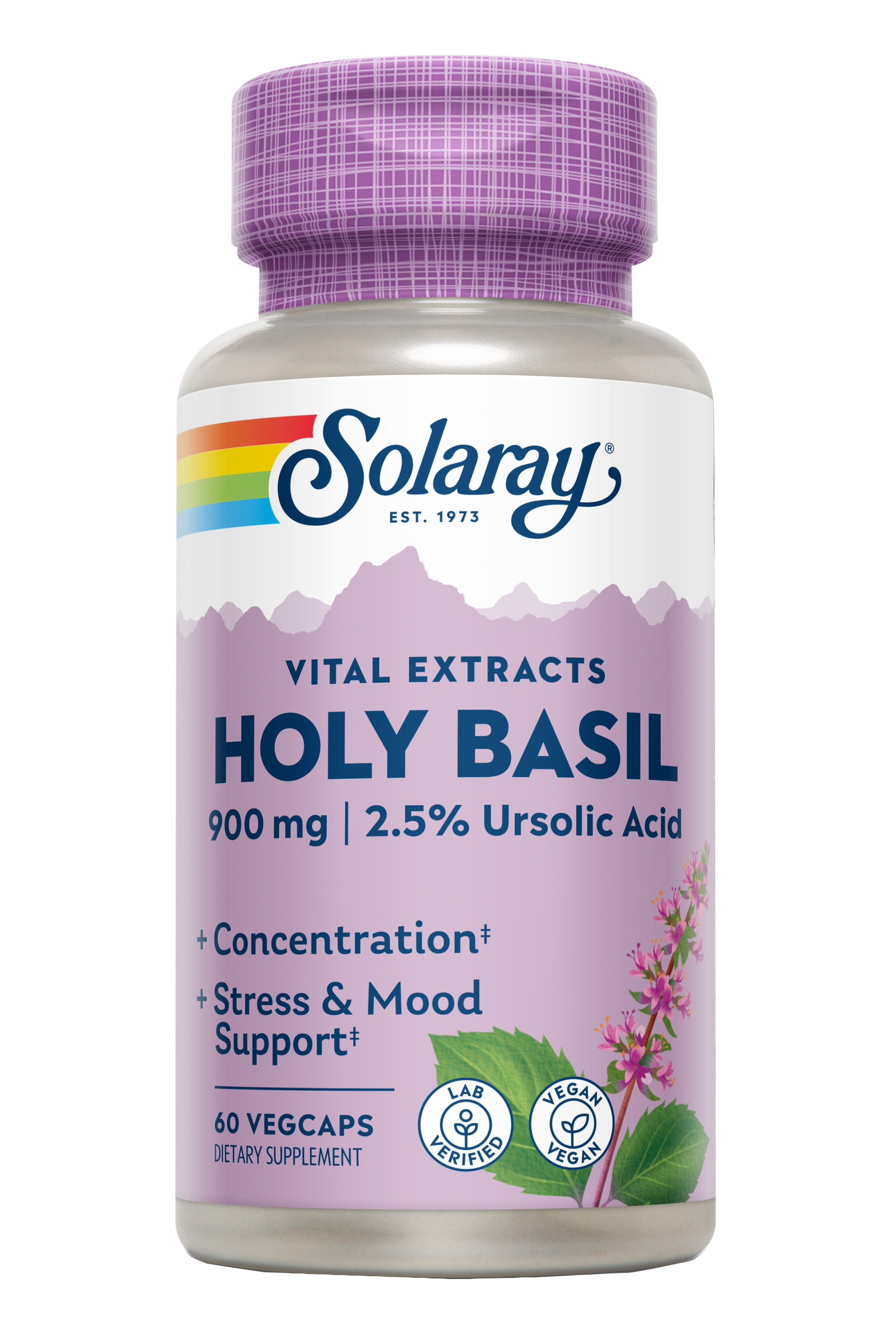 HOLLY BASIL - 60 VEGCAPS