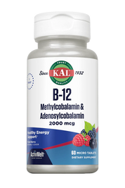 B12 METHYLCOBALAMIN & ADENOSYLCOBALAMIN - 60 MICROCOMPRIMIDOS