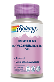 KSM66 PLUS ASHWAGANDHA - 60 VEGCAPS