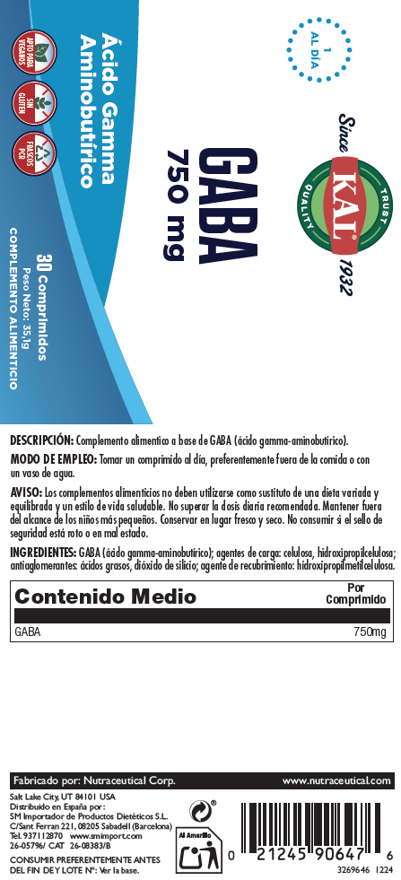 GABA - 30 & 90 COMPRIMIDOS