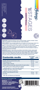 MENSTRUAL STAGES - 24 VEGCAPS