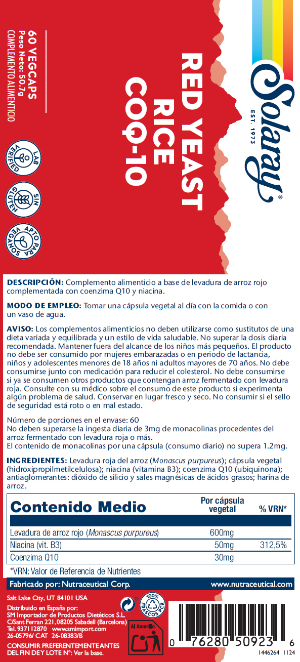 RED YEAST RICE & CoQ10 - 60 VEGCAPS