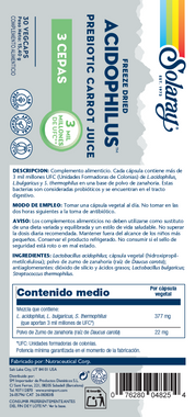 ACIDOPHILUS VEGAN- 30 VEGCAPS