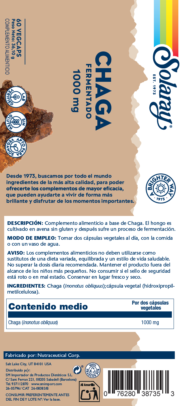 CHAGA - 60 VEGCAPS