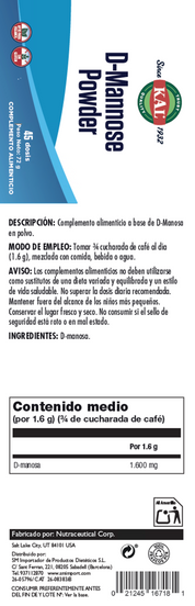 D-MANNOSE - 1600 MG POLVO