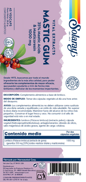 MASTIC GUM - 45 VEGCAPS