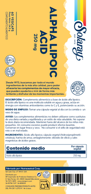 ALPHA LIPOIC  ACID -60 VEGCAPS