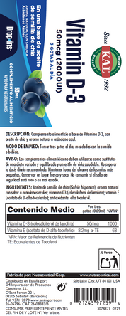 VITAMINA D3 - GOTAS 53ML