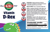 VITAMINA D REX - 90 DINOS MASTICABLES