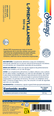 L-PHENYLALANINE -60 VEGCAPS