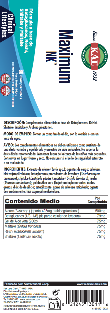 MAXIMUM NK - 60 COMPRIMIDOS