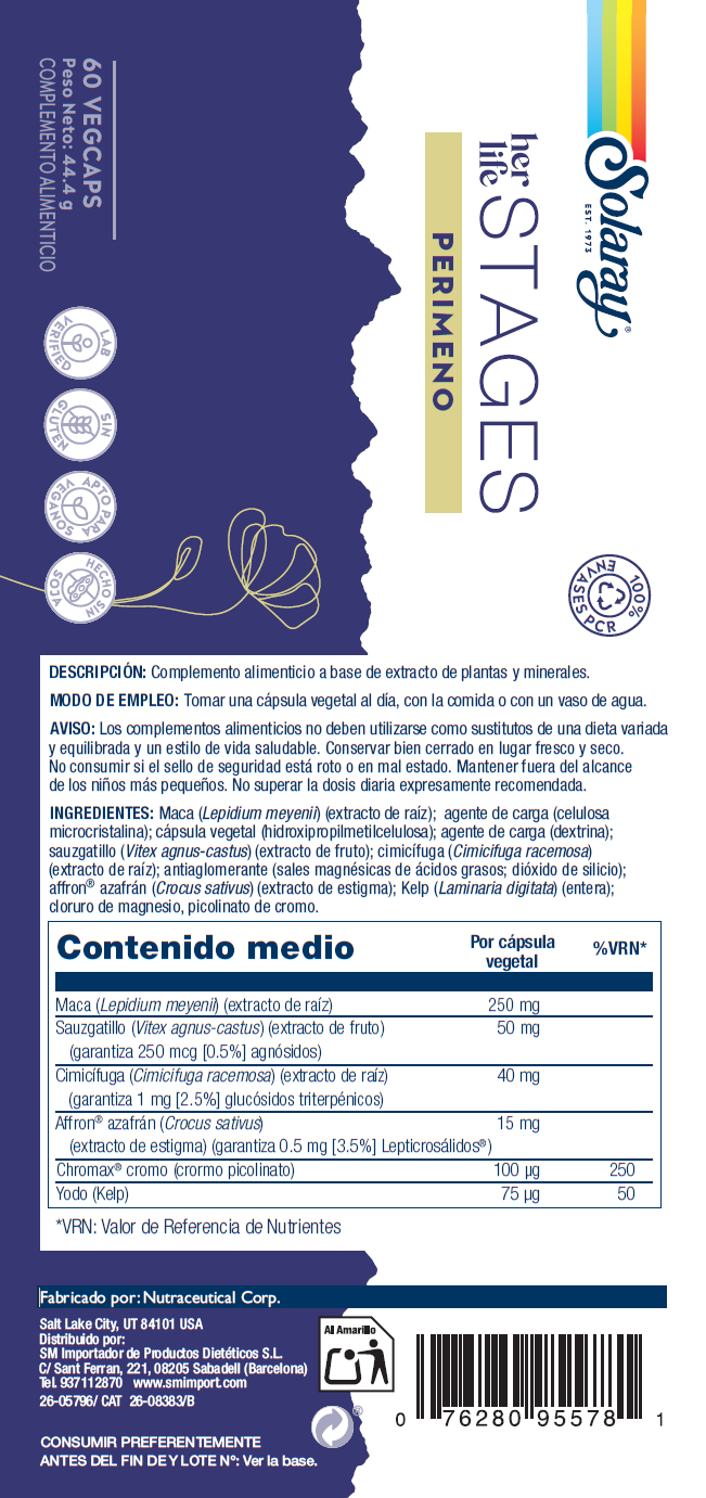 PERIMENO STAGES - 60 VEGCAPS