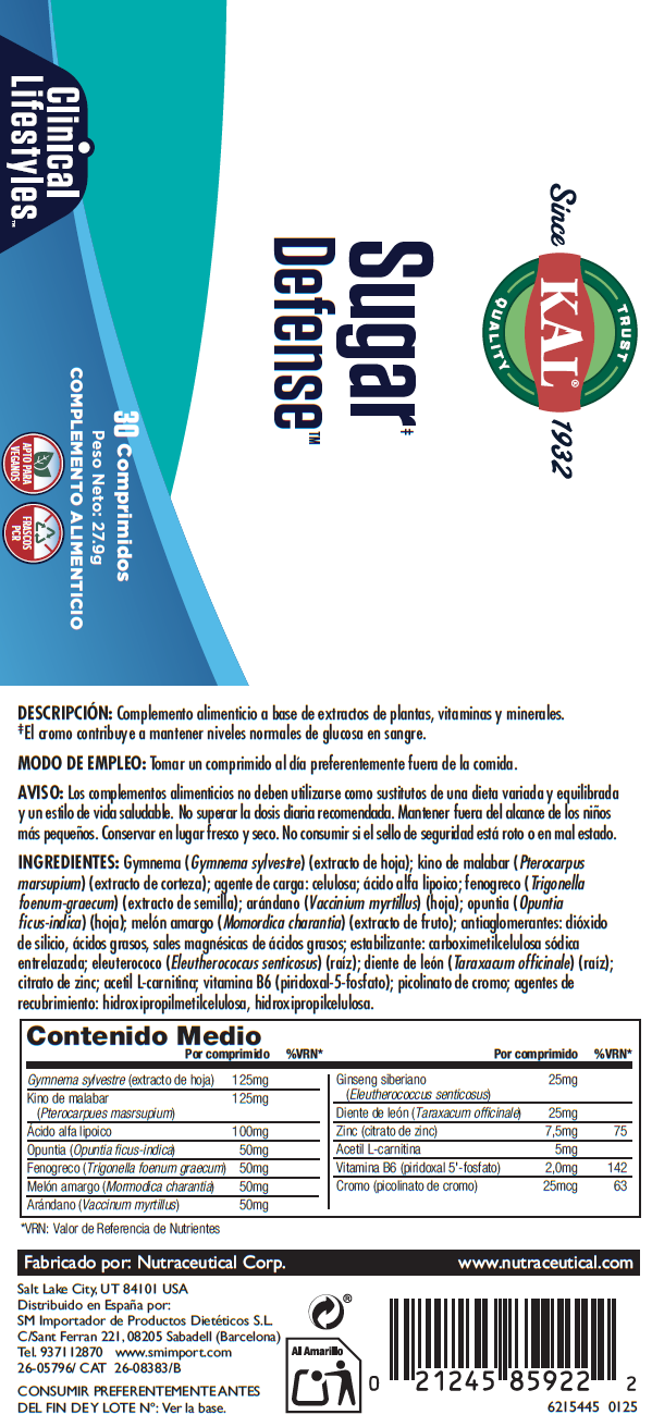 SUGAR DEFENSE - 30 COMPRIMIDOS