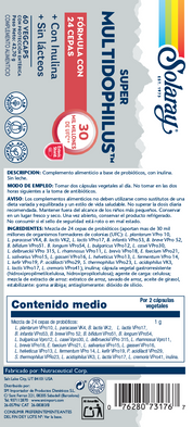 SUPER MULTIDOPHILUS -60 VEGCAPS